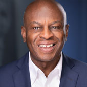 smiling Black MSES professor