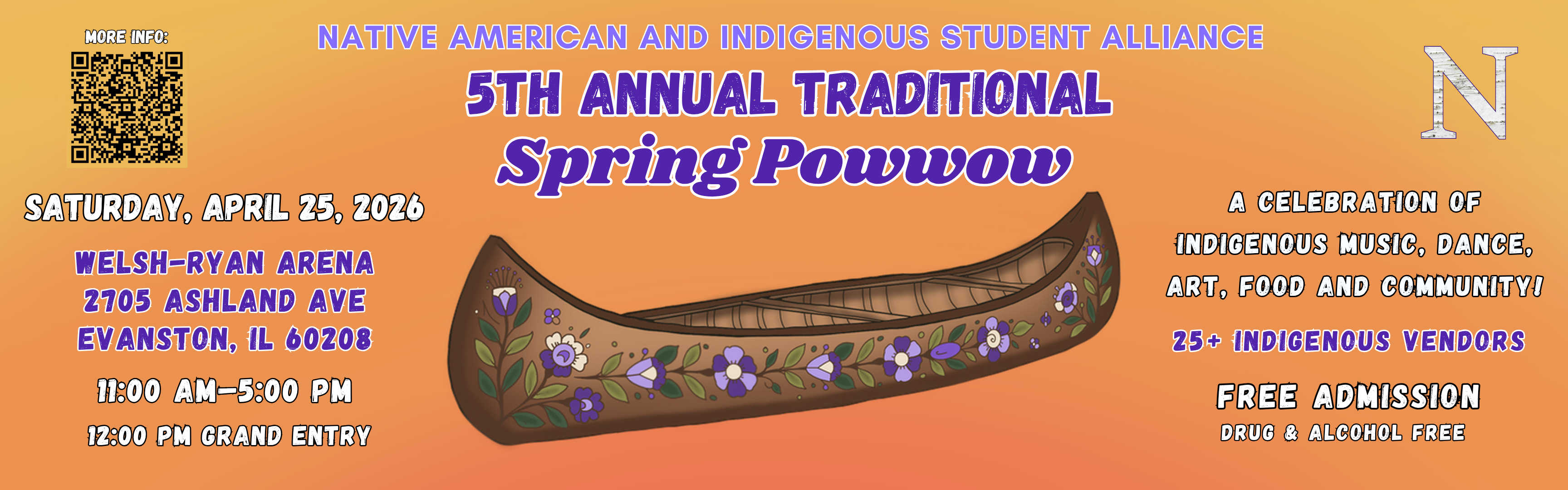 info about 5th annual naisa pow wow. 