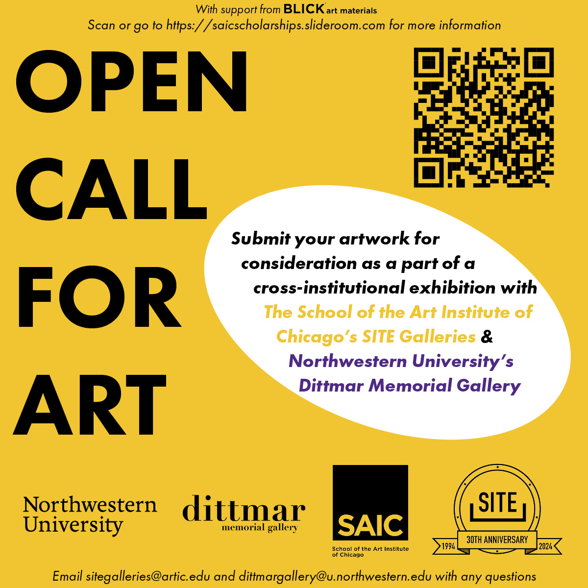 call for artists graphic