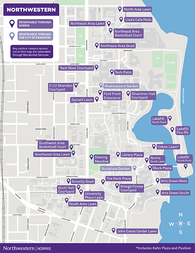 outdoor spaces map