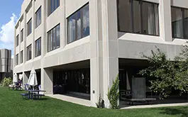building on campus