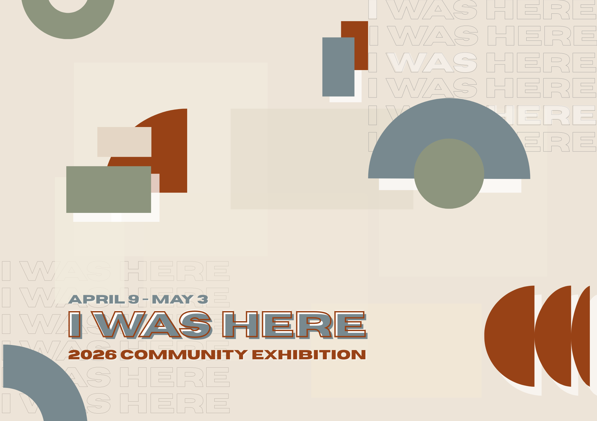 postcard for exhibit
