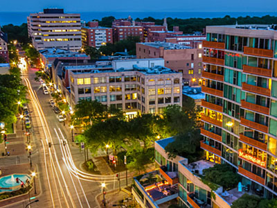 downtown evanston