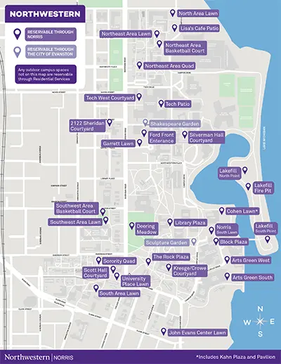 Outdoor event map