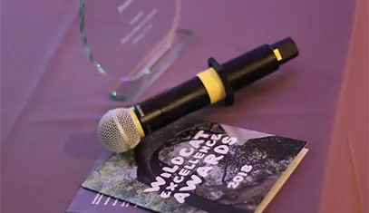 microphone on the table