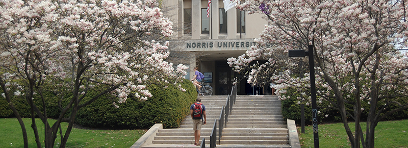norris center in spring