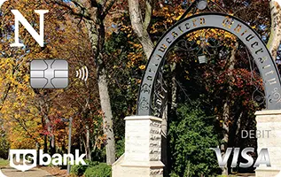 Northwestern debit card