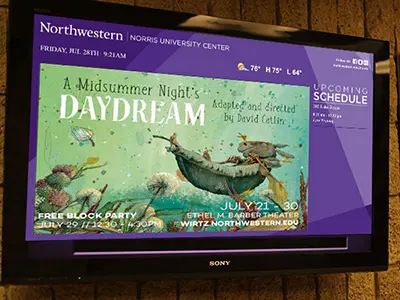 TV advert in Norris