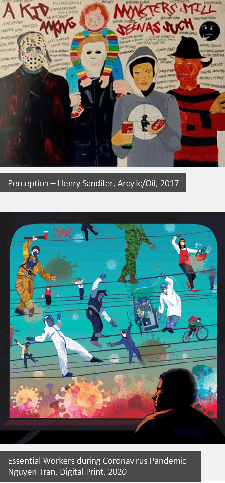 pieces from exhibit