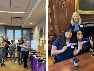 photos of people at staff connections