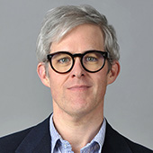 man looking at camera