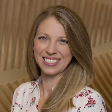 woman smiling