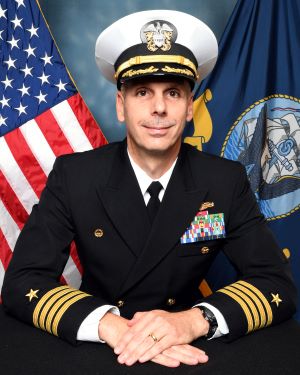 Bob Klaszky smiles into the camera while wearing a military uniform.