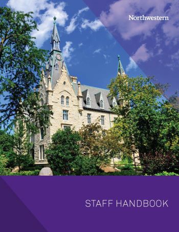 Cover of the staff handbook