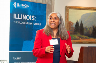 Preeti Chalsani, senior vice president and chief quantum officer at the Illinois Economic Development Corporation