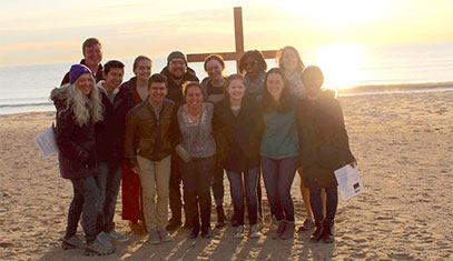 University Christian Ministry at Sunrise Service Easter