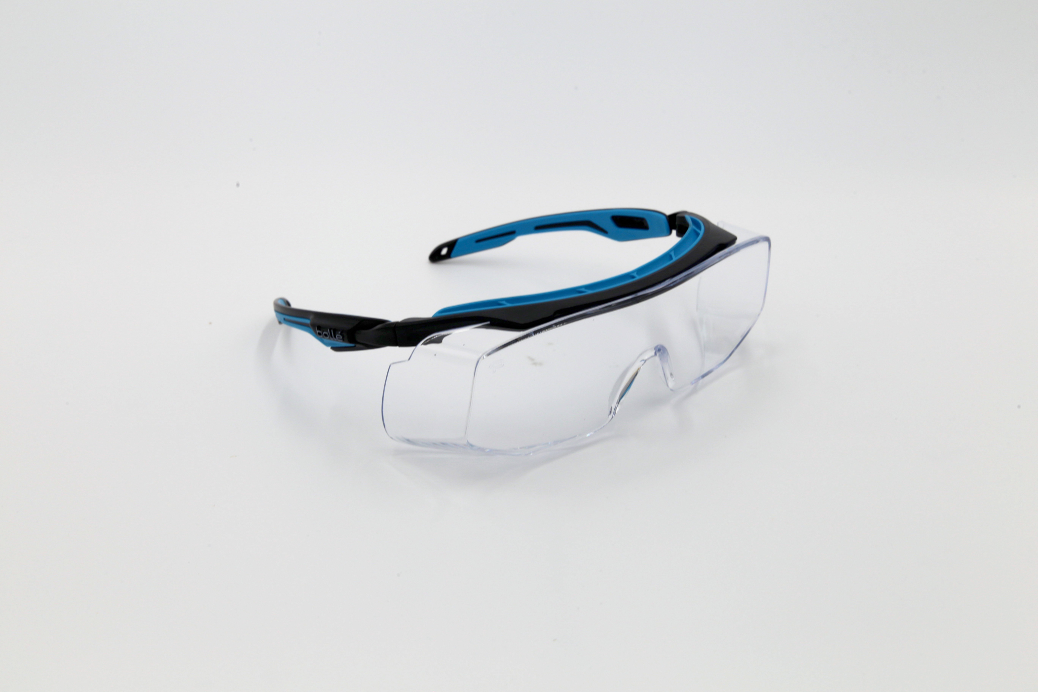 blue safety glasses
