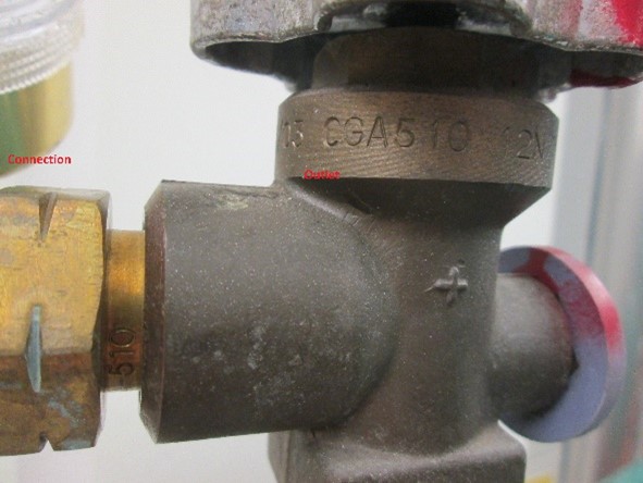 CGA 510 connection