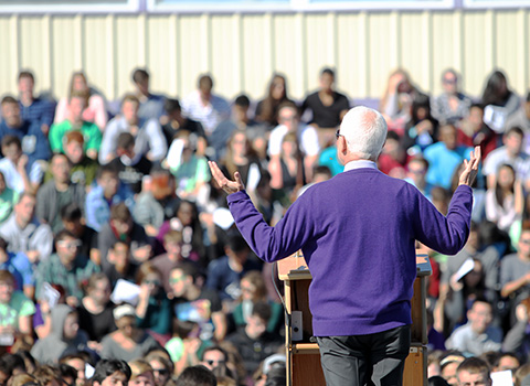 Crowd scene