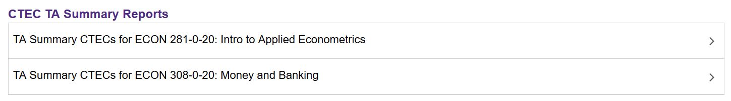 ta summary reports