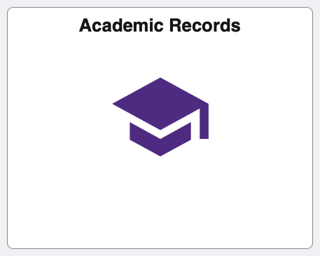 Academic Progress tile