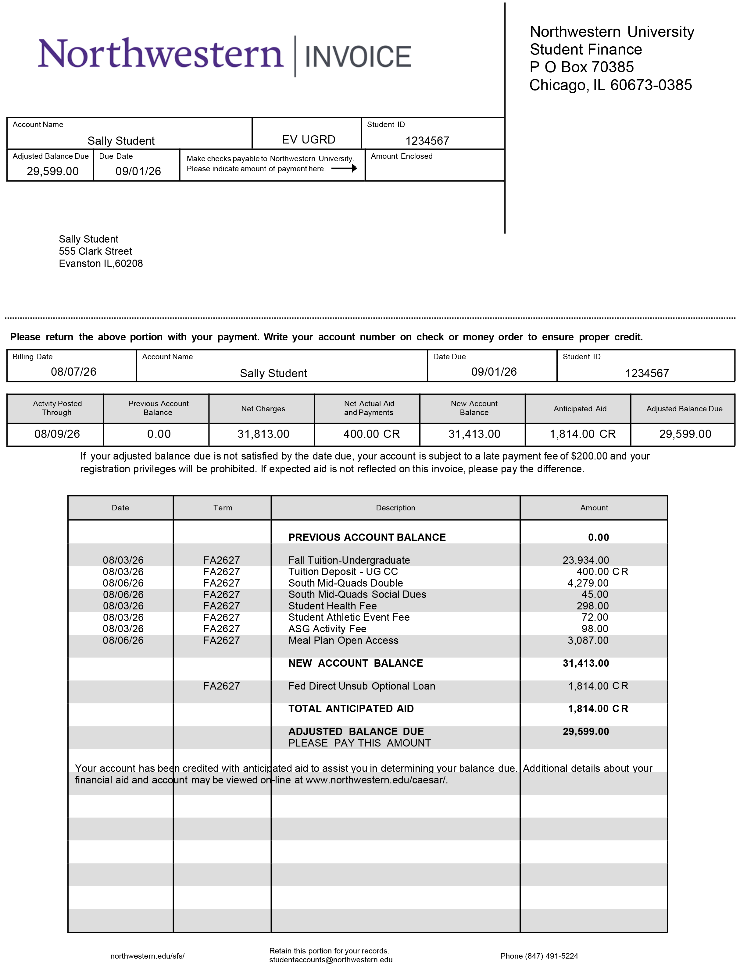 Your Printable Bill Invoice Image