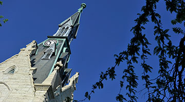 University Hall tower