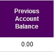 Previous Account Balance