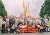 NAA travelers gather at the Grand Palace in Bangkok, Thailand.