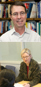 Professors Greg Duncan and Lindsay Chase-Lansdale