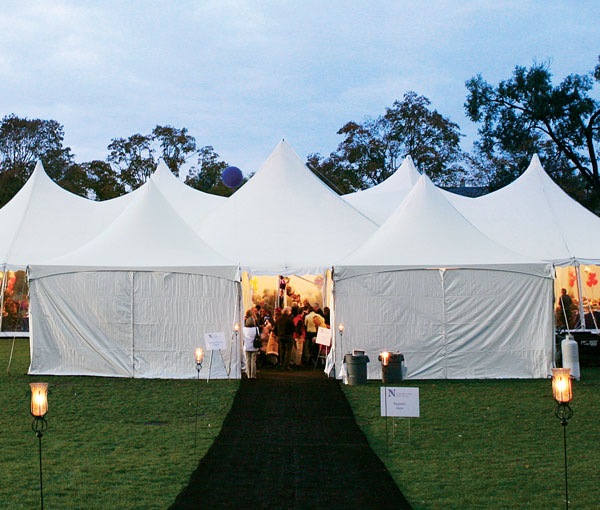 Meadow Madness tent bash on Deering Meadow welcomes alumni and their families.