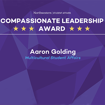 Aaron Golding Multicultural Student Affairs