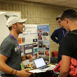 students at org fair