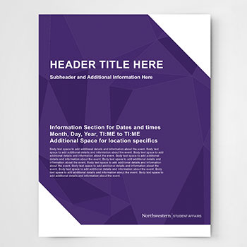 Simple Corners Design Template