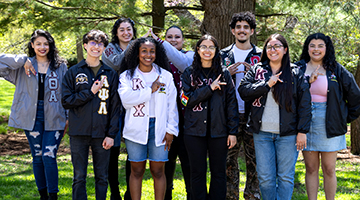 Fraternity & Sorority Life Winter Quarter Events - group photo