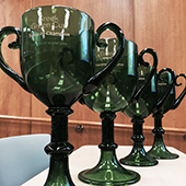 Green cup trophies