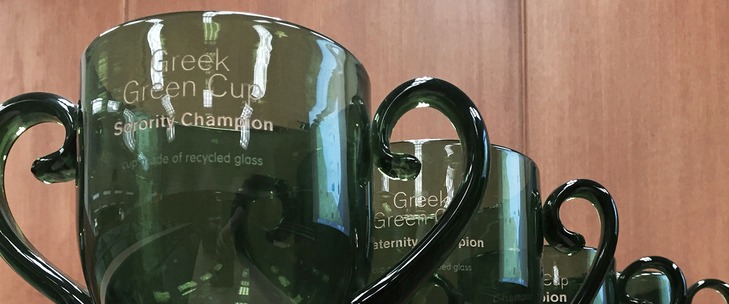 Green cup trophies