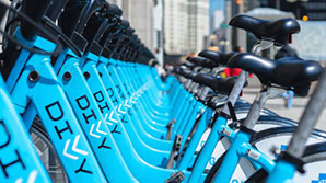 Divvy bicycles