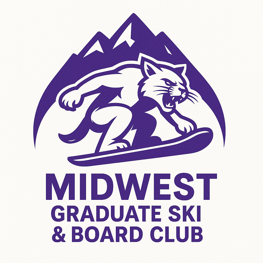 Midwest Graduate Ski and Snowboard Club logo