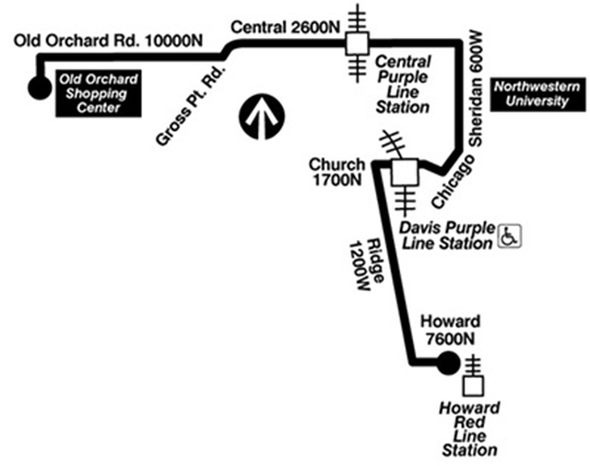 Bus Route 201 Map