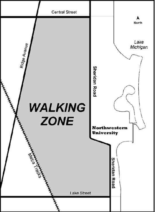 Walking zone