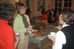 Cookie Exchange and wrapping party to prepare gifts for Northwestern University Settlement  families.
