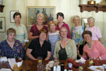 Board members treated Melissa Leasia, former president (second from left in the front row) to a "retirement lunch."